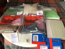 model railway scenery, grass, coal, hoardings, ballast switches