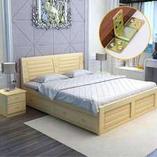 10Pcs Bed Rail Brackets