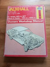 Vauxhall Viva OHC 1970 -77 Saloon and Estate 1159-1256cc