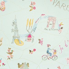 Quirky Paris Wallpaper Duck