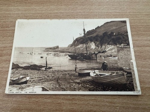 Postcard the harbour combe - harbour,