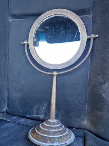 Mirror old vintage - vintage, brass