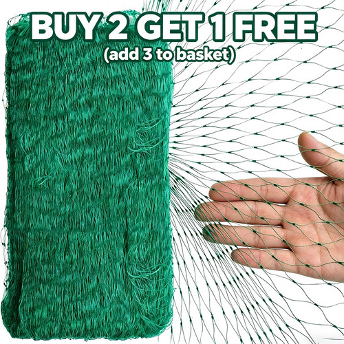 Garden netting green - x,