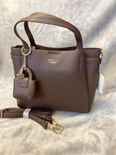 BESSIE COFFEE COLOUR TOTE MED