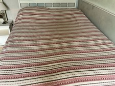 1950s Vintage Woven Cotton Red