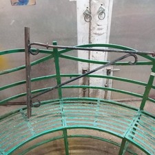  Antique Wrought Iron Blacksmiths made Sign bracket 2ft x 3ft 