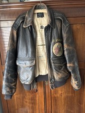 mens vintage used leather