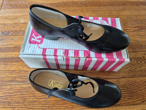 Katz size black faux - size, 6.5