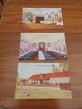 3 Postcards Bradford Cinderella Holiday Home, Hest Bank Lancaster