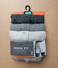 3 Pack Men's Boxers Size 3XL