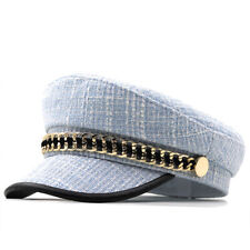 Women Captain Sailor Hat Newsboy Cabbie Baker Boy Beret Flat Top Cap Casual