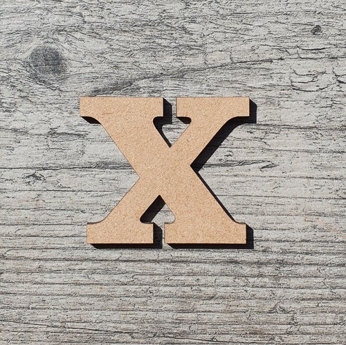 Bold wooden large letters - bold,