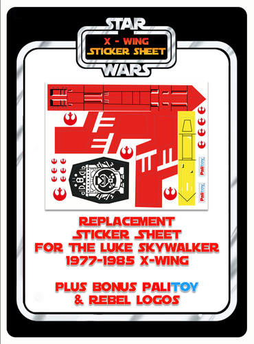 Vintage star wars wing - wars, x-wing