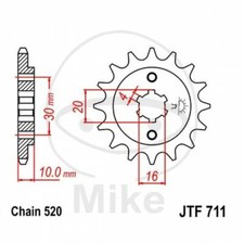 Sprocket Z13 520 726.06.56