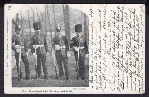 1900 used postcard boer - used, --