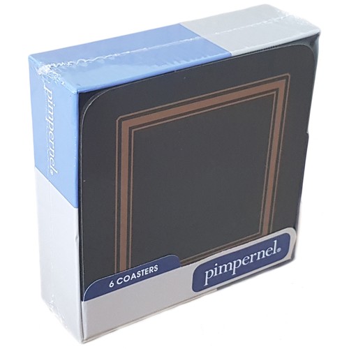 Pimpernel coasters black - coasters,
