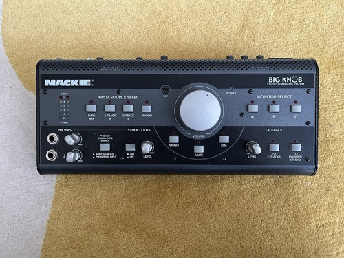 Mackie big knob studio command - mackie,