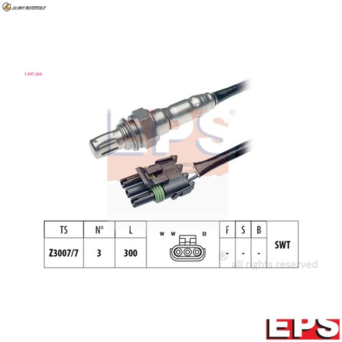 Lambda sensor 997 - sensor, 1,997,264