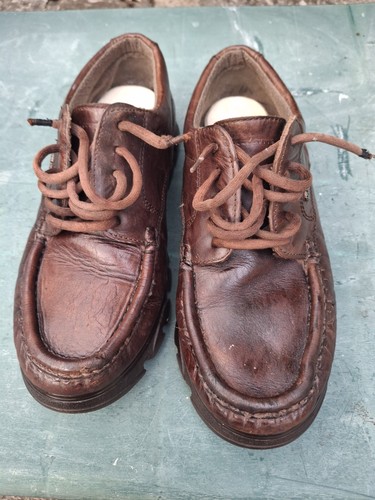 Mens active air brown leather - air,