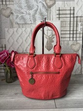 Blue Illusion handbag Ostrich