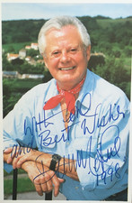 DANNY LA RUE, original signed autograph 6x4 photo card !