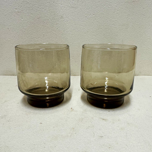 Libbey tawny smoke - smoke, glass