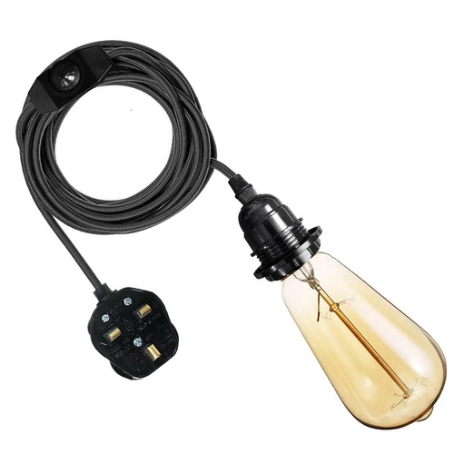 Plug pendant lamp - 2m,