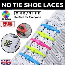 Shoe Laces Silicone Elastic No