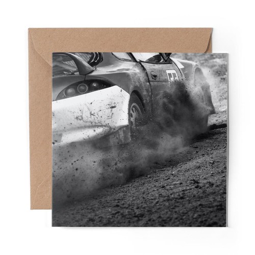 Blank greeting card - x,