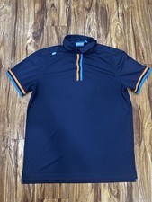 Bunker Mentality Men's Golf Polo Top Shirt Size Uk Large Very Good Condition