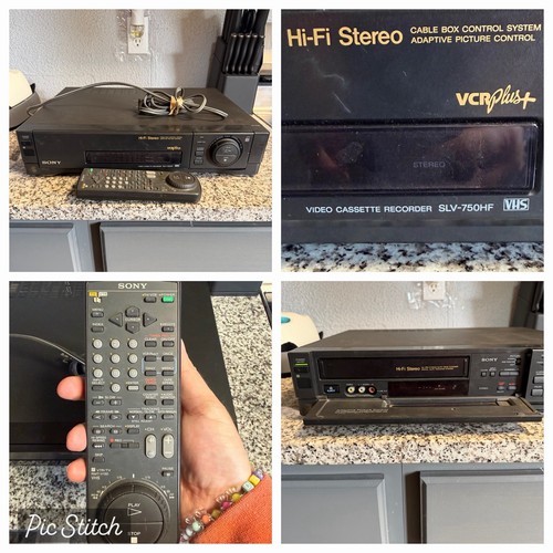 Sony slv 750hf - sony, slv-750hf