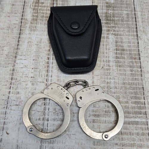 Vintage smith wesson cuffs - &,