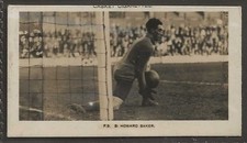 PATTREIOUEX-FAMOUS FOOTBALL 1922 (F1-191)-#009- CHELSEA EVERTON - HOWARD BAKER 