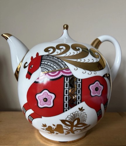 Rare lomonosov russian teapot - rare,