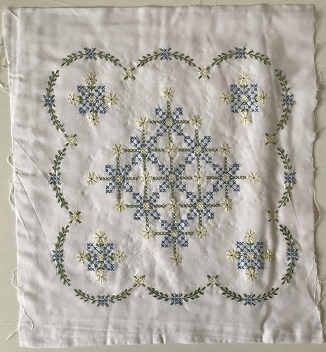 Hand embroidered 18x20 - *,