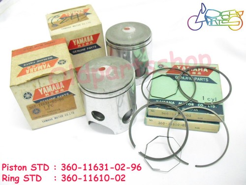Yamaha rd350 piston ring - rd350,
