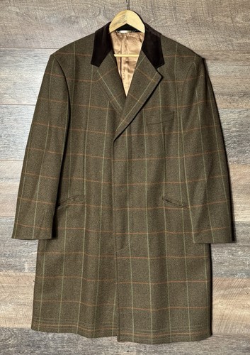 Bladen tweed overcoat mens - tweed,
