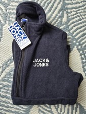 Jack Jones Navy Blazer Fleece UK 12 Yr Brand New with Tags Boys