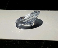 3 CT Ascher Oval Cut Clear Colourless Natural Zircon Gem Stone Crystal Diamond