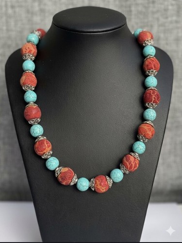 Vintage chunky necklace - vintage,