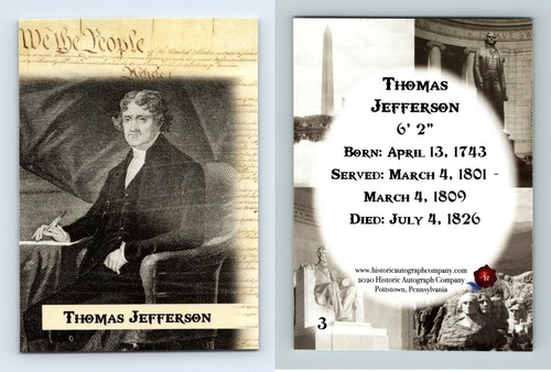 Thomas jefferson potus the - thomas,