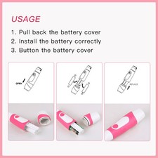 Electric Hair Remover Men Women Armpit Private Part Painless Hair Remover