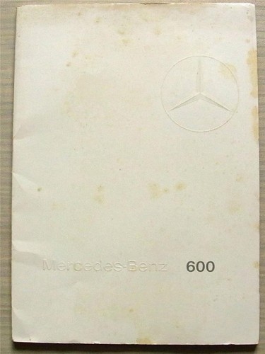 Mercedes benz 600 car - benz, sales