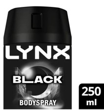 Lynx black aerosol body - black,