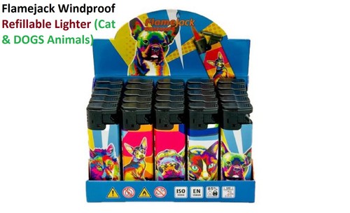 Flamejack lighter cat dogs - 5,