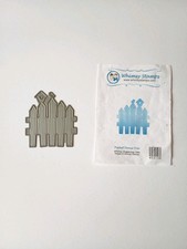 Whimsy Stamps Die Picket Fence Die Fence Birdhouse Bird Cardmaking Die Rare