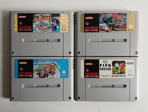 Super nintendo snes - super, games