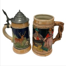 Vintage German Beer Steins