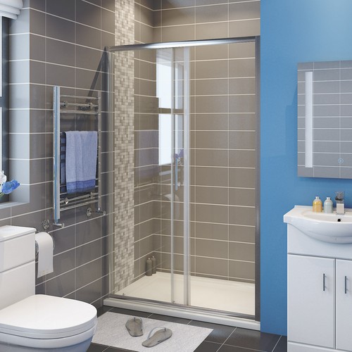 Bathroom fold sliding - bi, pivot