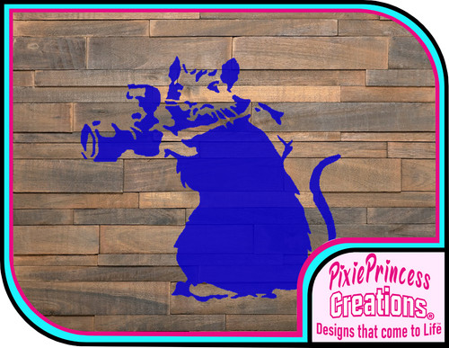 Banksy paparatzzi rat mylar - banksy, n